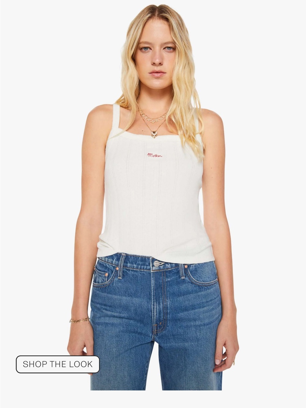 MOTHER The Teeny Weeny Tank size xs